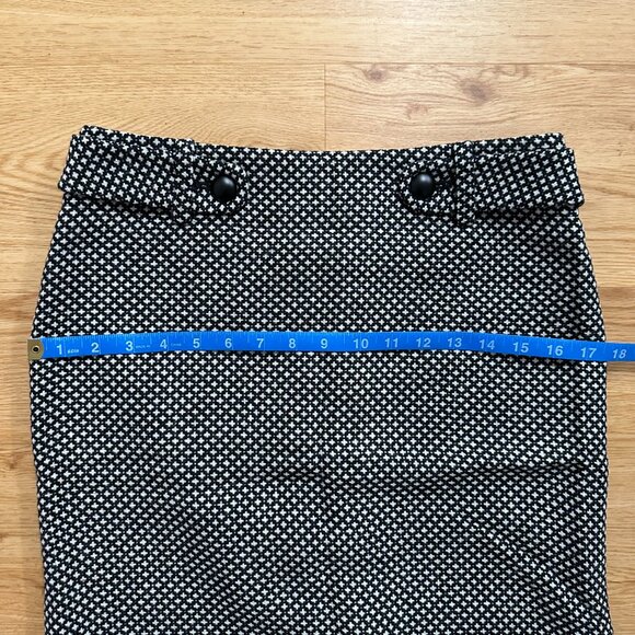Banana Republic Factory Wool Pencil Skirt Size 4 - Picture 7 of 9